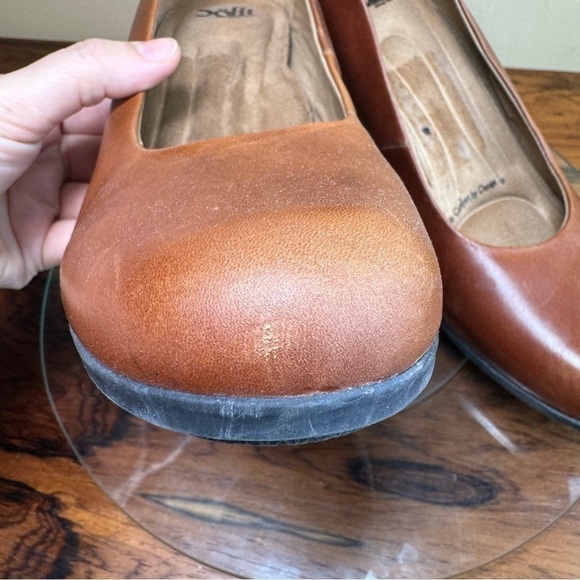 Sofft Shoes Nasia Brown Leather Workwear Comfort Pumps X142 - Picture 10 of 16